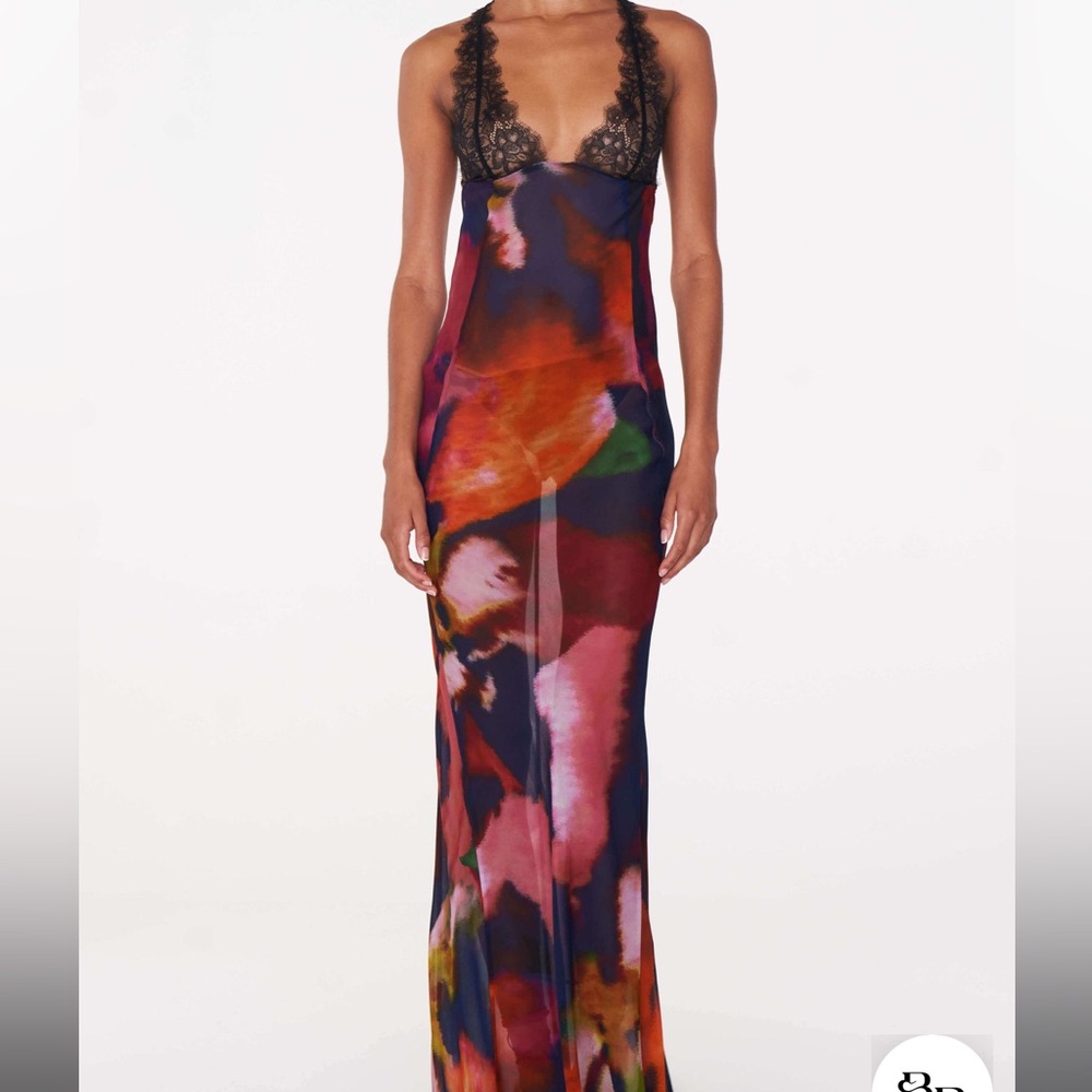 Paola Floral Slip Dress